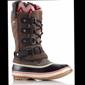 NEW$215 SOREL JOAN of ARCTIC Knit Premium II Waterproof Winter Boot 7